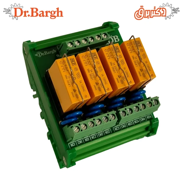 کارت رله ۴ کانال اقتصادی دکتر برق