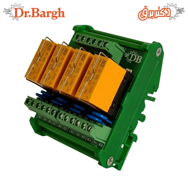 کارت رله ۴ کانال اقتصادی دکتر برق