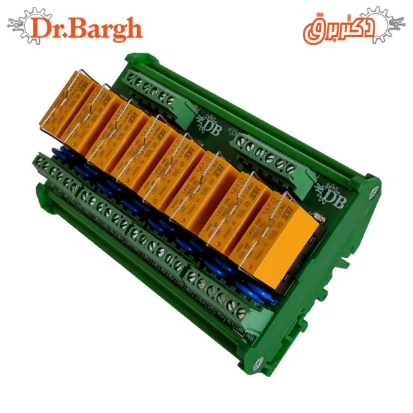 کارت رله ۸ کانال اقتصادی – رله ۱۰ آمپر صنعتی