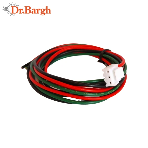 کابل پاور PLC مونتاژ شده با سه سیم 0.75 و سوکت استاندارد