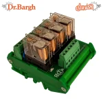 کارت رله 4 کانال امرون دکتر برق omron