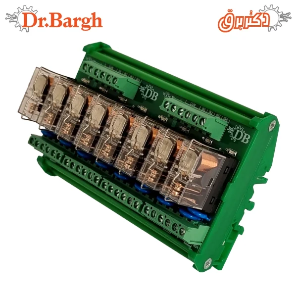 کارت رله 8 کانال امرون دکتر برق omron